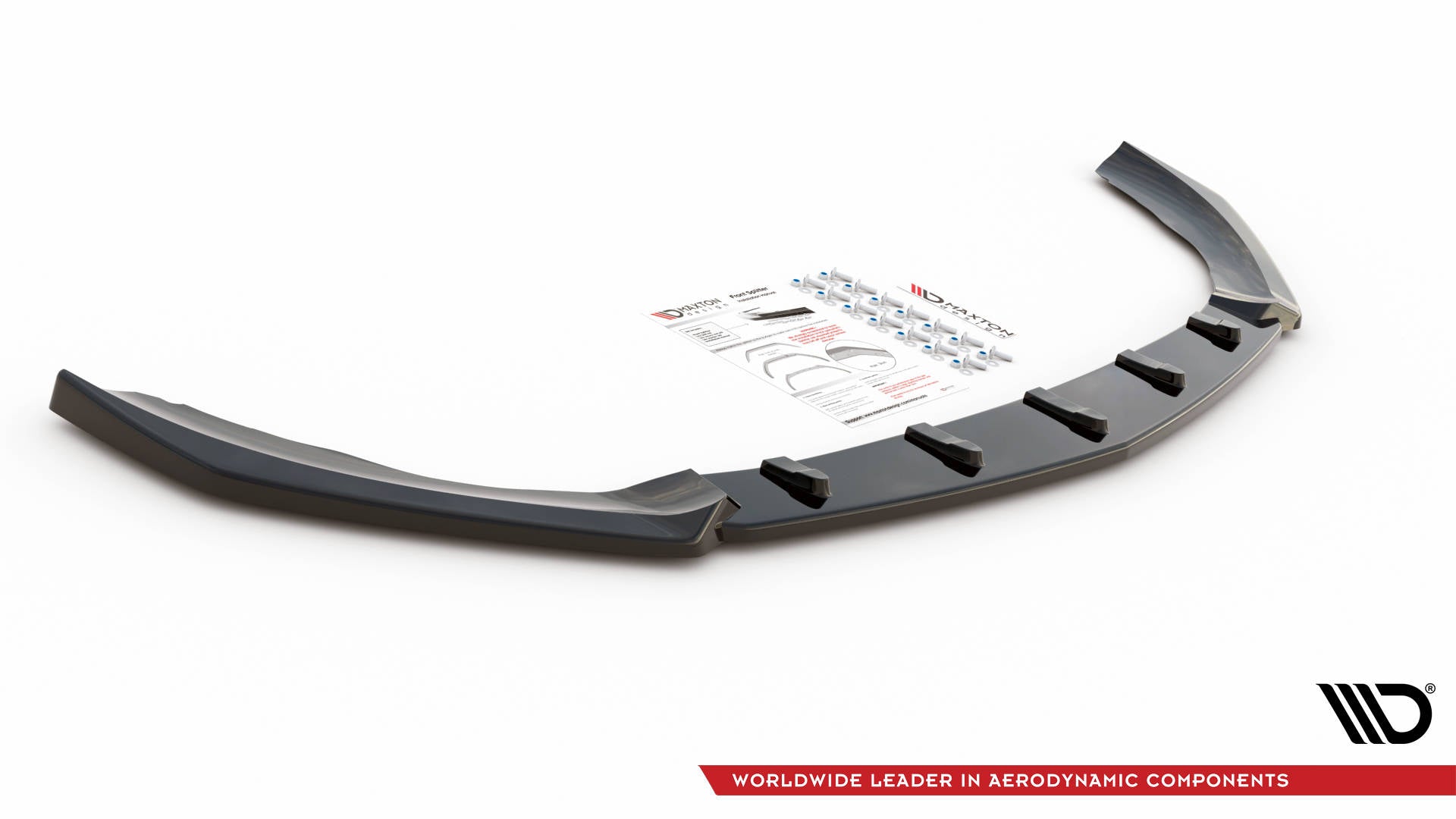 Front splitter v.4 mercedes a35 amg / amg-line w177