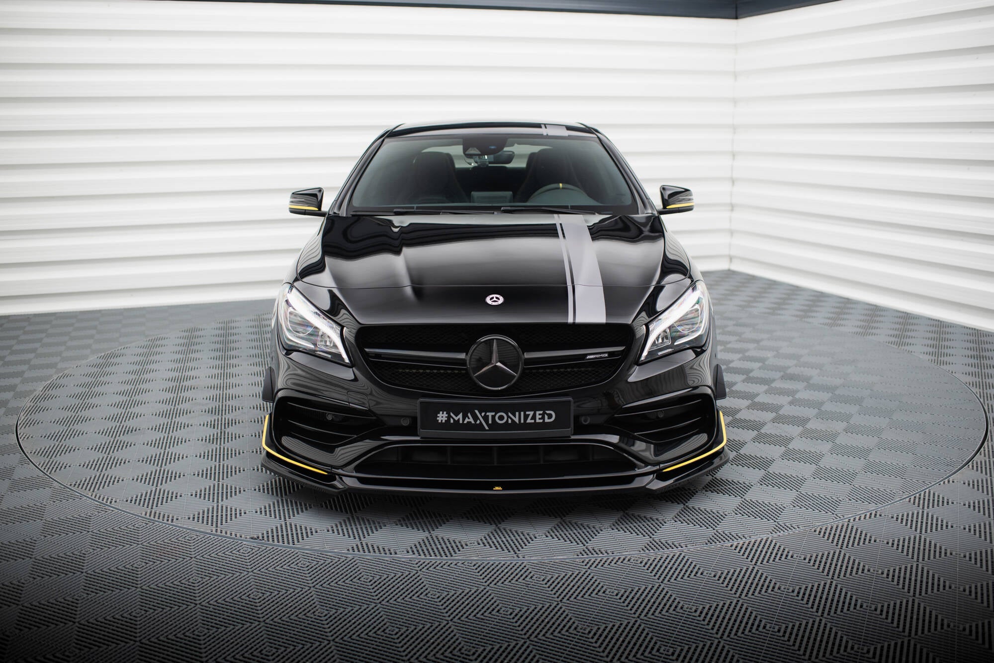 Front Shariter v.4 Mercedes-AMG CLA 45 Aero C117 Facelift