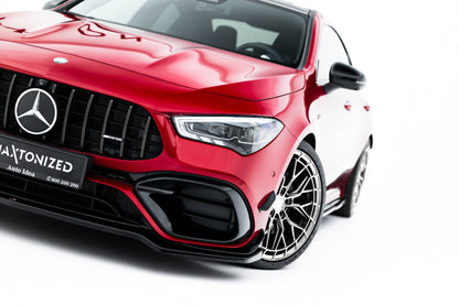 Front splitter v.4 mercedes-amg cla 45 aero c118