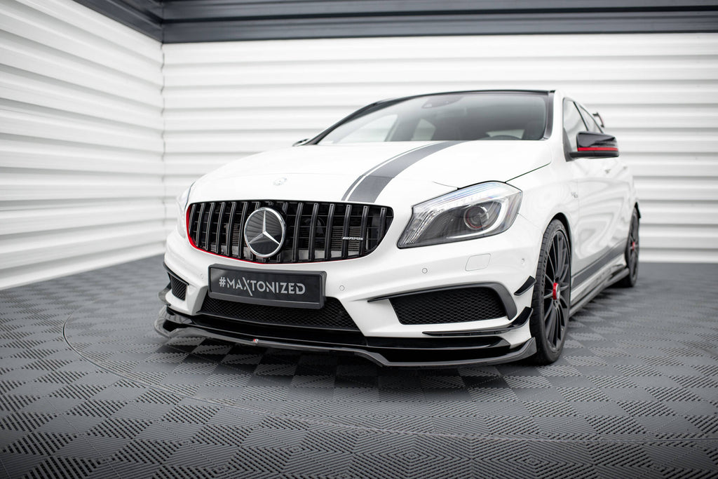 Front splitter v.4 mercedes-benz a45 amg w176