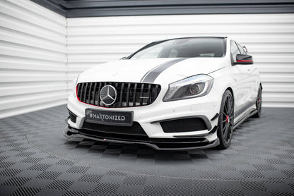 Front splitter v.4 mercedes-benz a45 amg w176