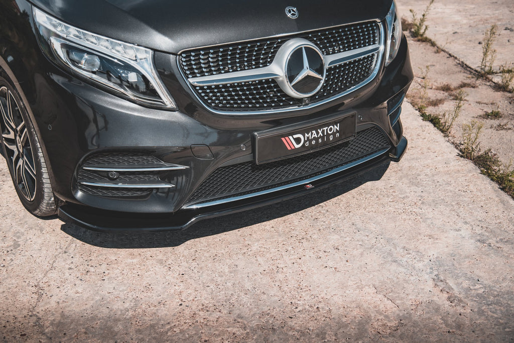 Front splitter v.4 mercedes-benz v-class amg-line w447