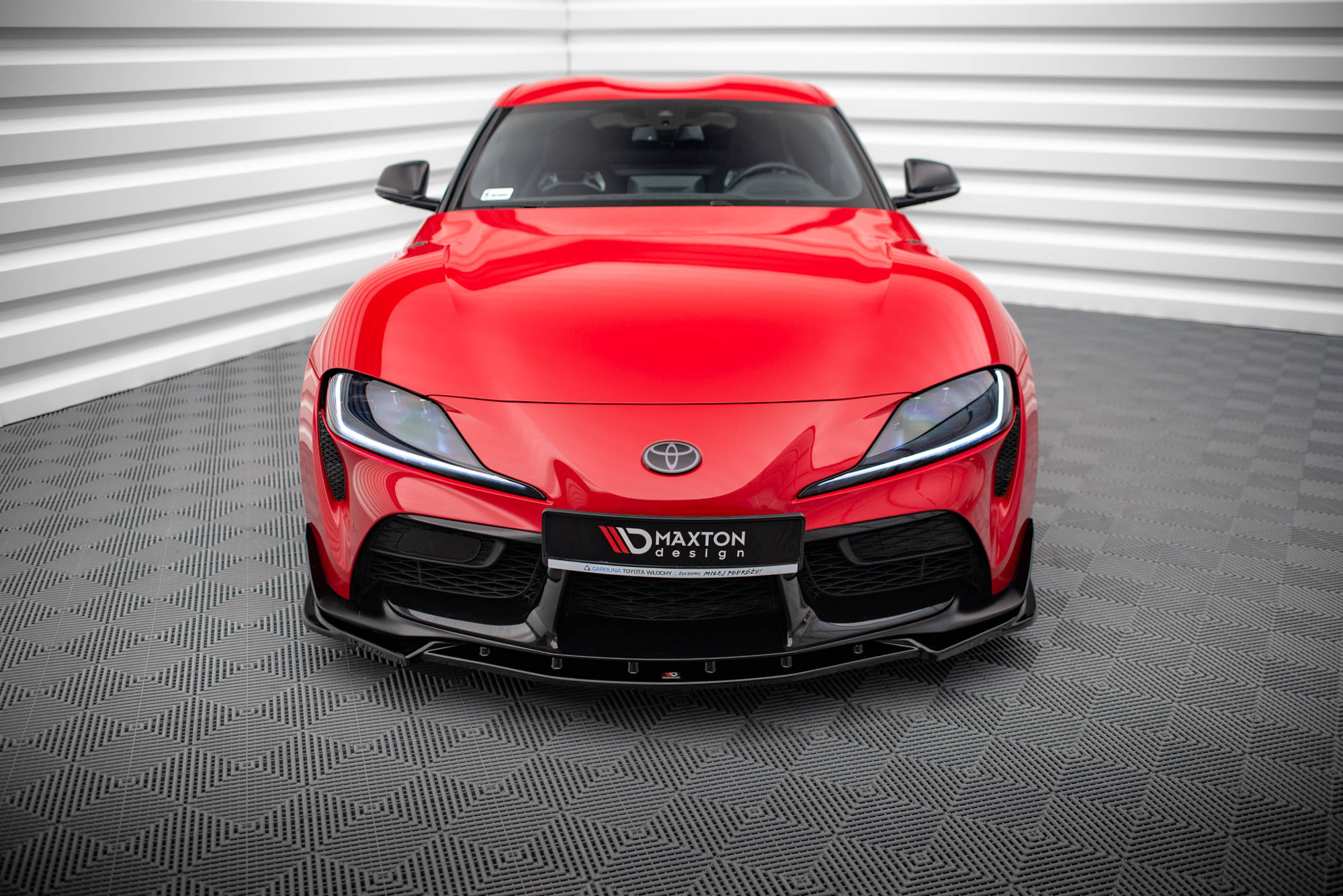 Front splitter v.4 toyota supra mk5
