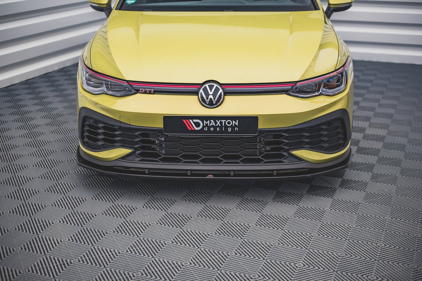 Front splitter v.4 volkswagen golf gti clubsport mk8