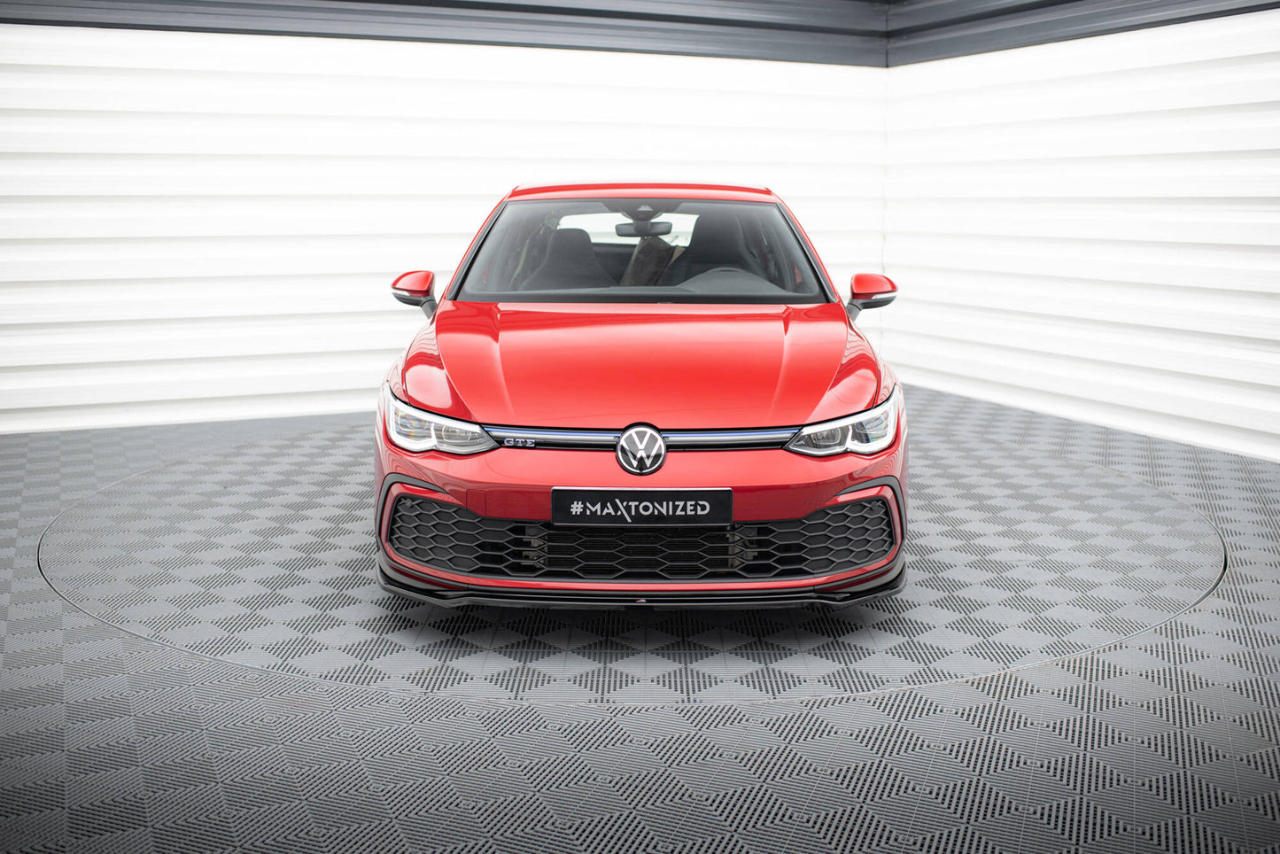 Front Splitter V.4 Volkswagen Golf GTI / GTE / GTD / R-Line MK8