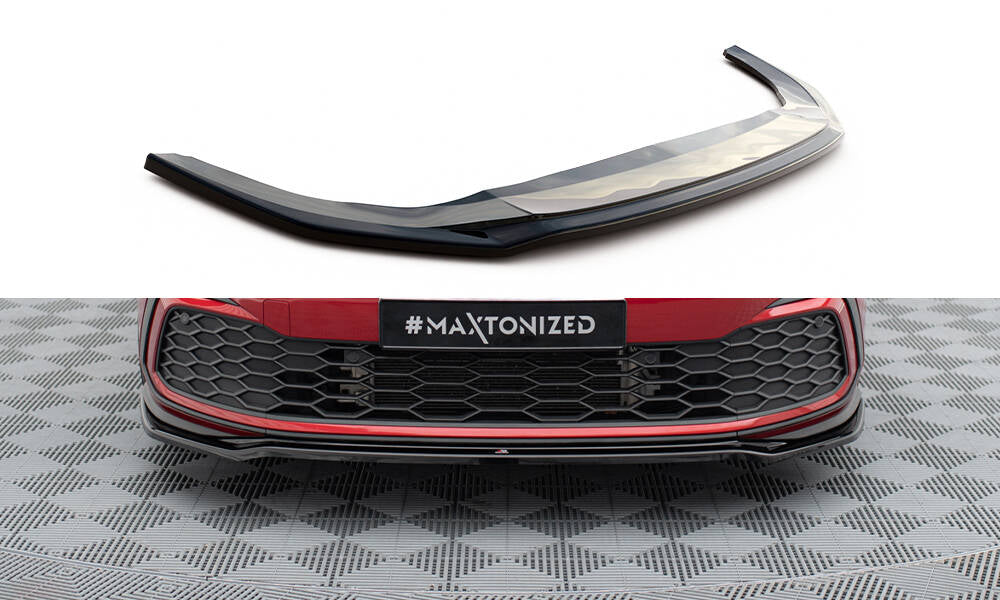 Front Splitter V.4 Volkswagen Golf GTI / GTE / GTD / R-Line MK8