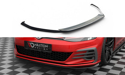 Front splitter v.4 volkswagen golf gti mk7 facelift