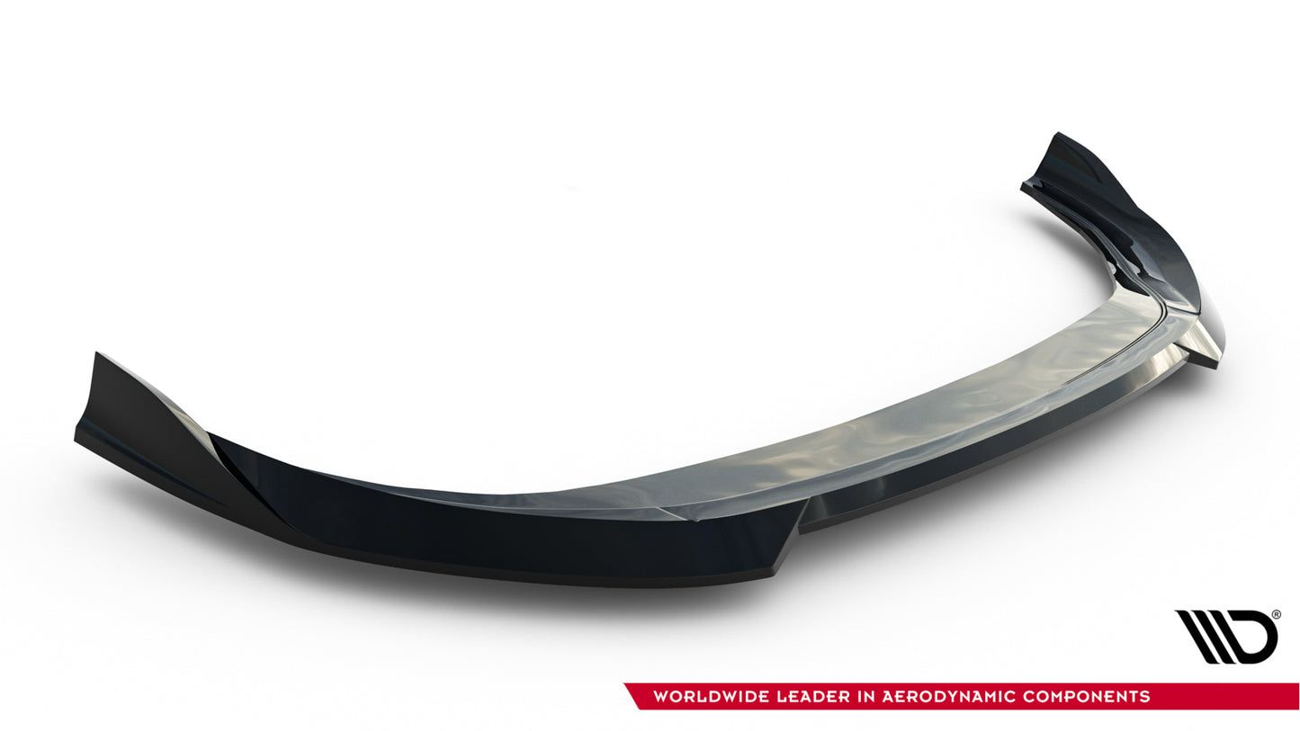 Front splitter v.4 volkswagen golf r mk8 facelift