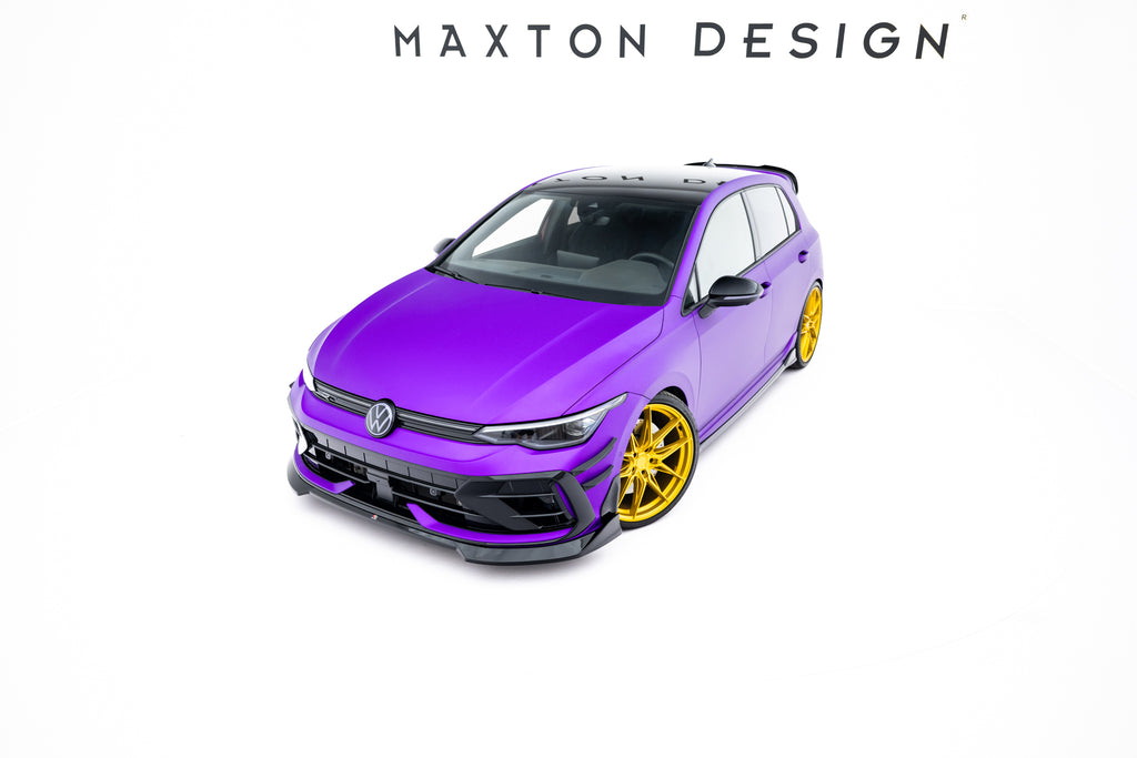 Etuspoileri v.4 Volkswagen Golf R mk8 facelift