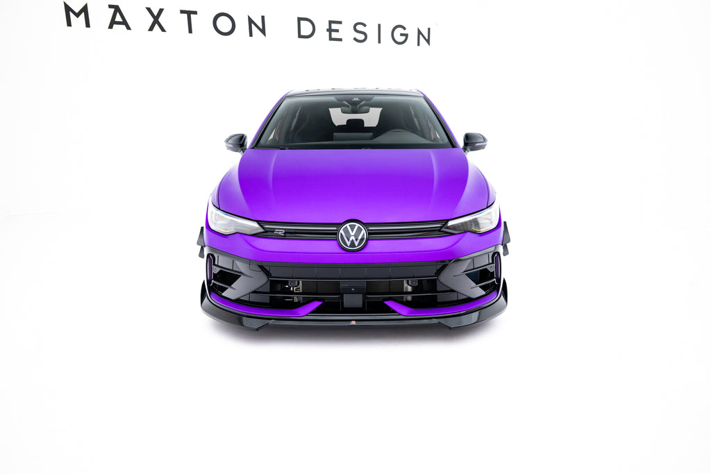 Etuspoileri v.4 Volkswagen Golf R mk8 facelift