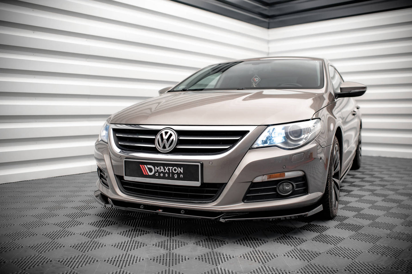 Front splitter v.4 volkswagen passat cc