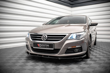 Front splitter v.4 volkswagen passat cc