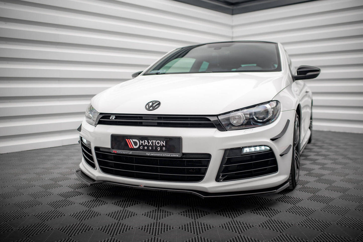 Front splitter v.4 volkswagen scirocco r mk3