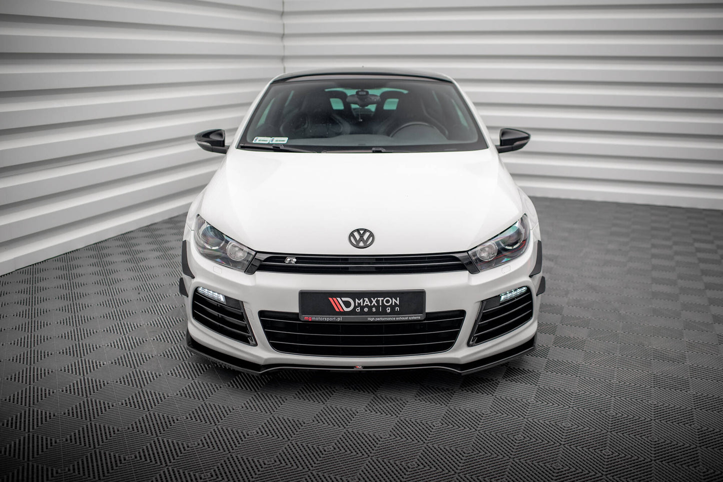 Front splitter v.4 volkswagen scirocco r mk3