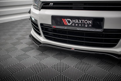 Front splitter v.4 volkswagen scirocco r mk3