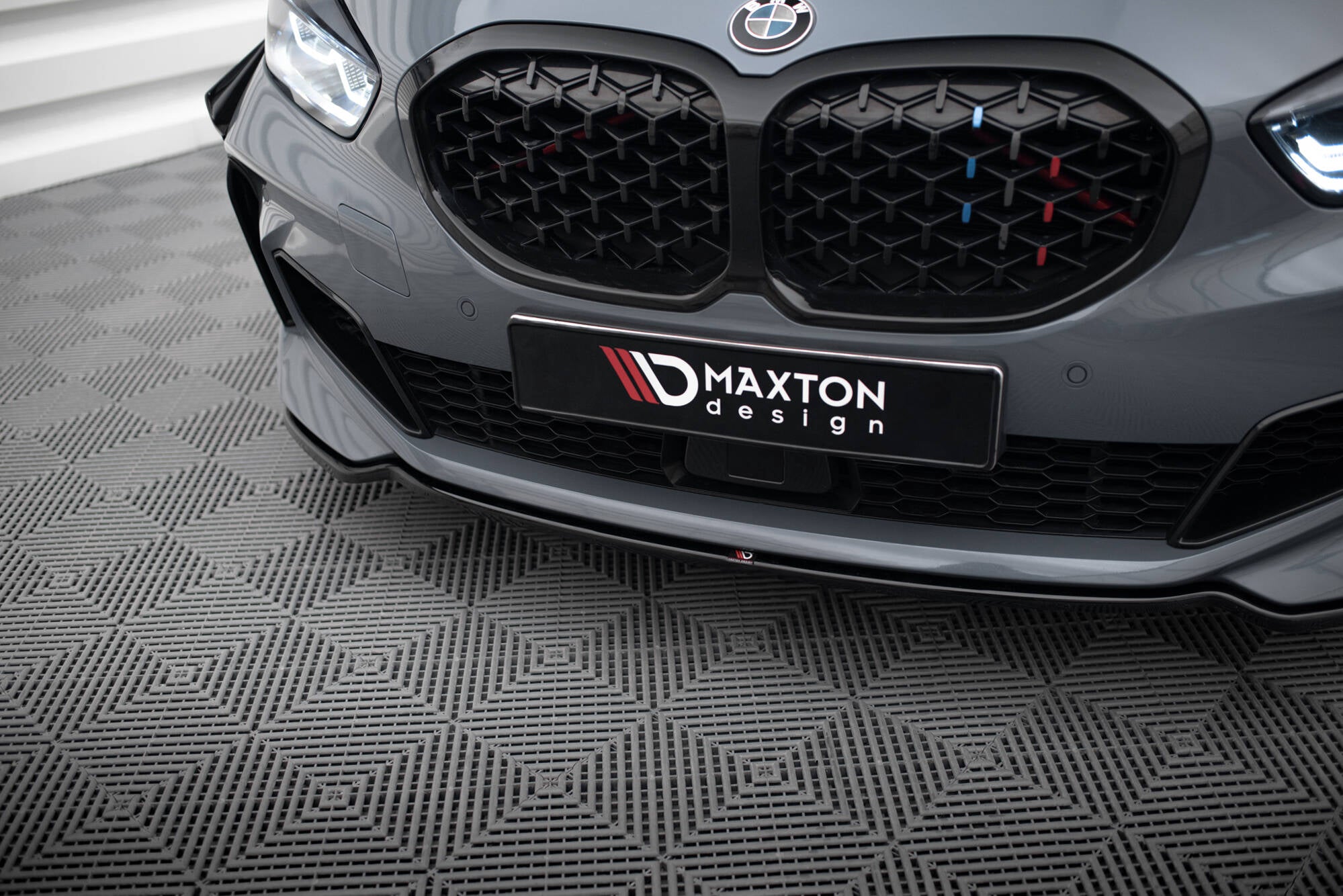 Front splitter v.4 for bmw 1 m-pack/ m135i / 128ti f40