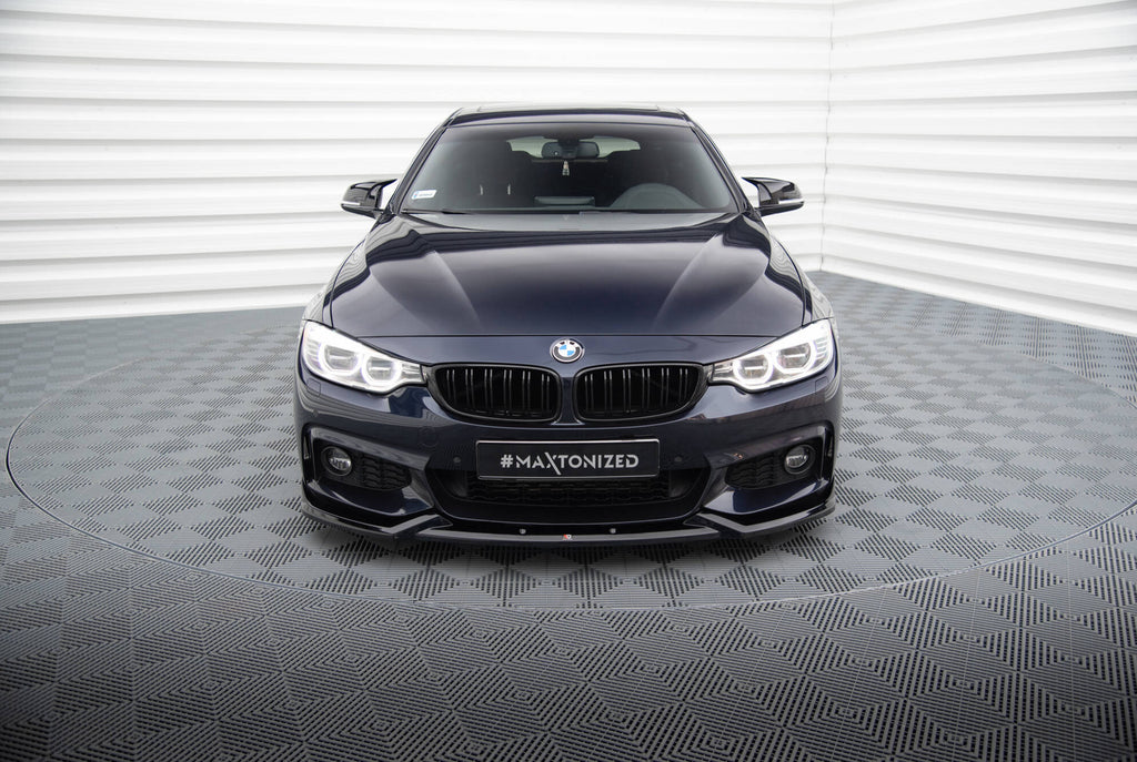 Front splitter v.5 bmw 4 coupe / gran coupe / cabrio m-pack f32 / f36 / f33