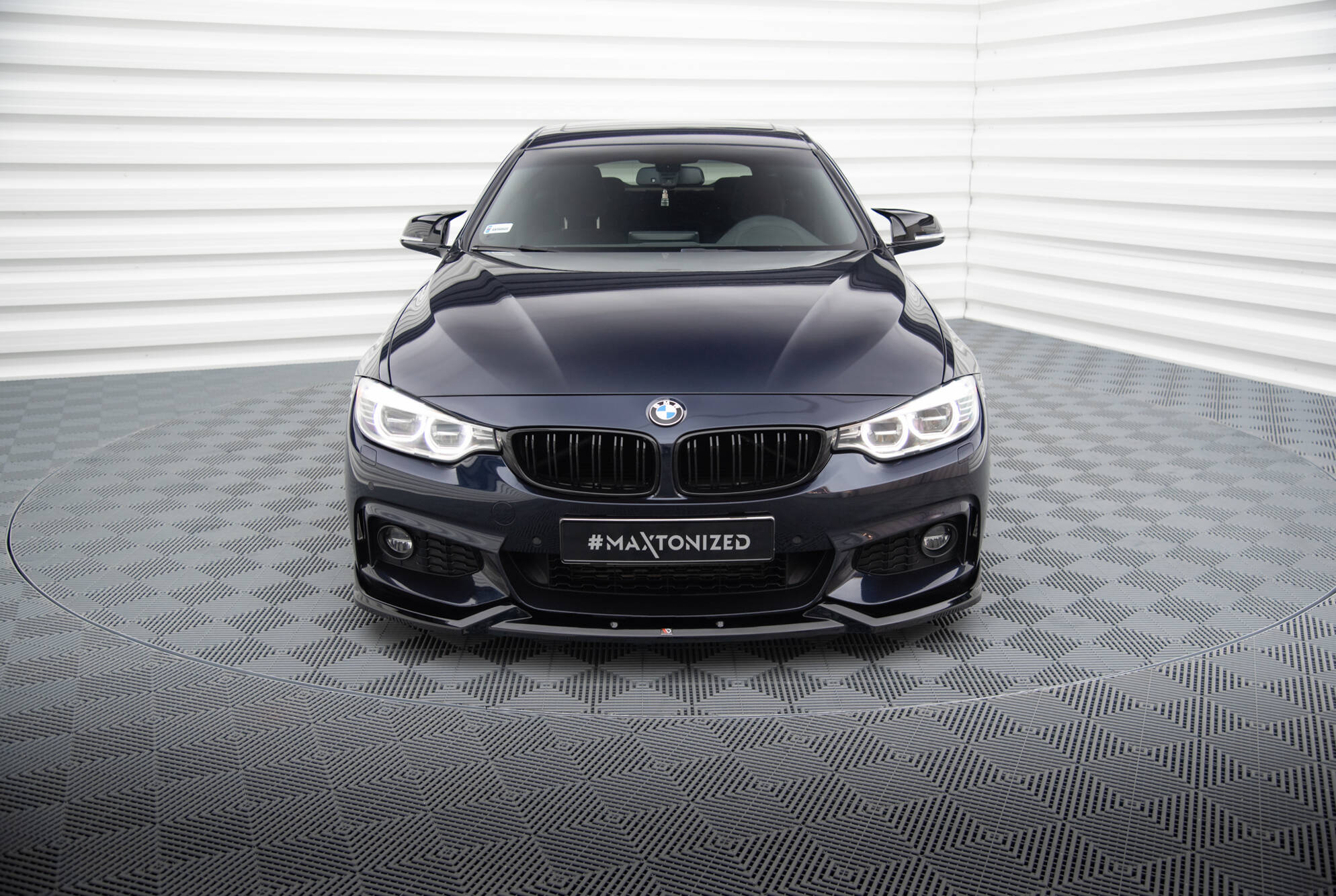 Front splitter v.5 bmw 4 coupe / gran coupe / cabrio m-pack f32 / f36 / f33