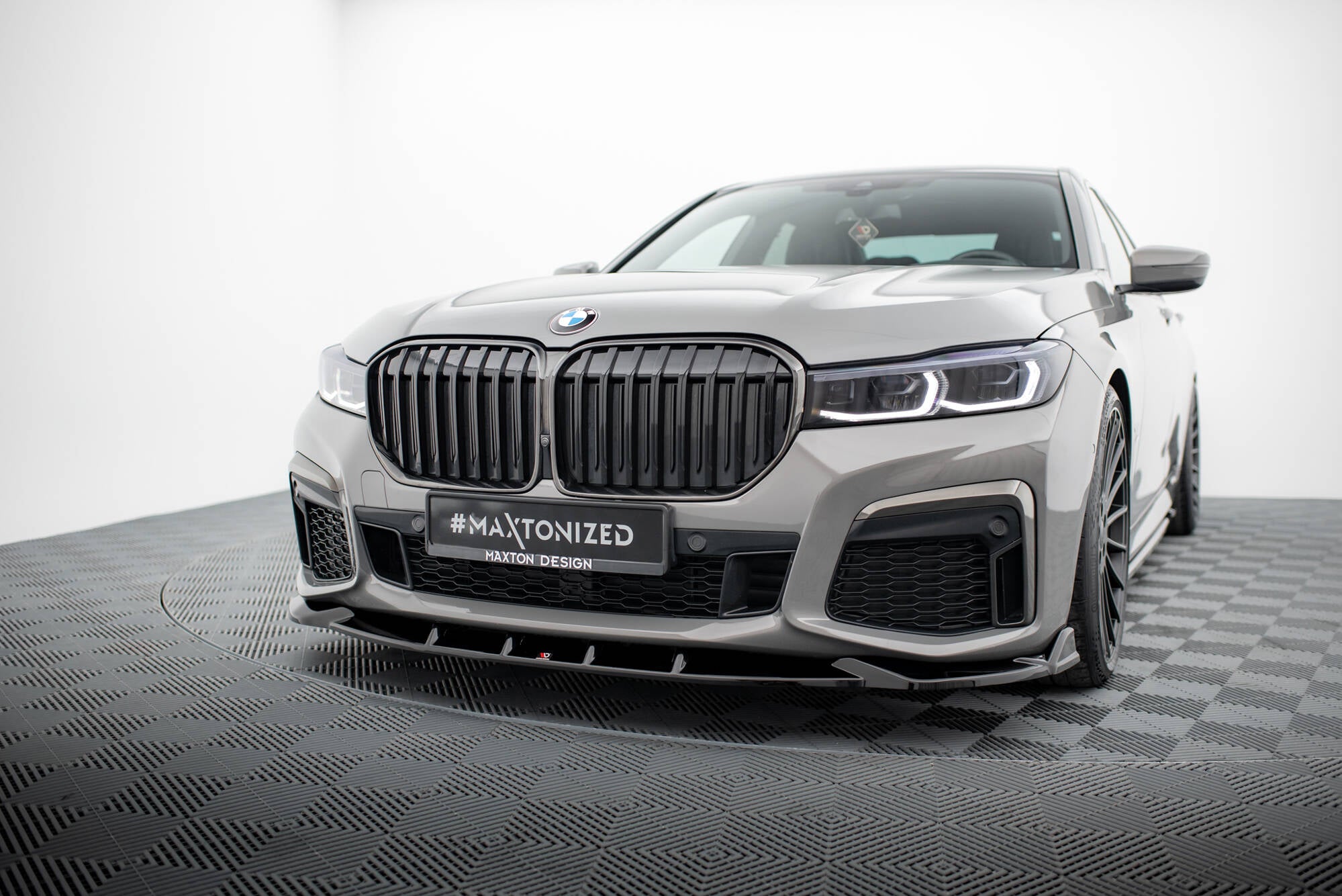 Front splitter v.5 bmw 7 m-pack g11 / g12 facelift