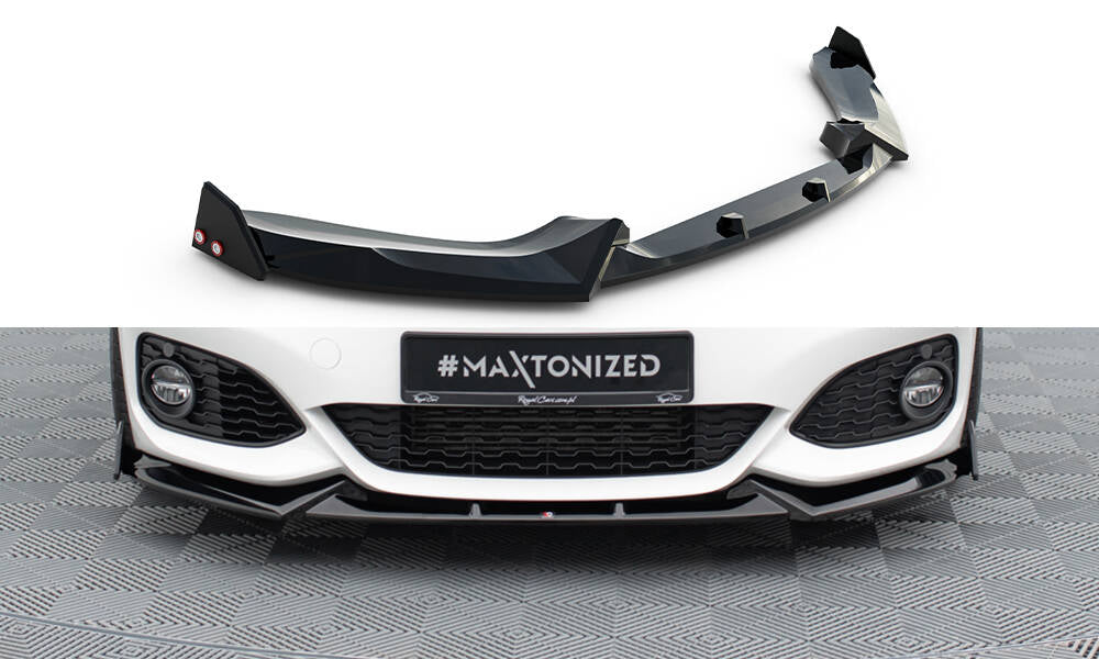 Front Splits V.5 + flapper BMW 1 M-Pack / M140i F20 ansigtsløftning