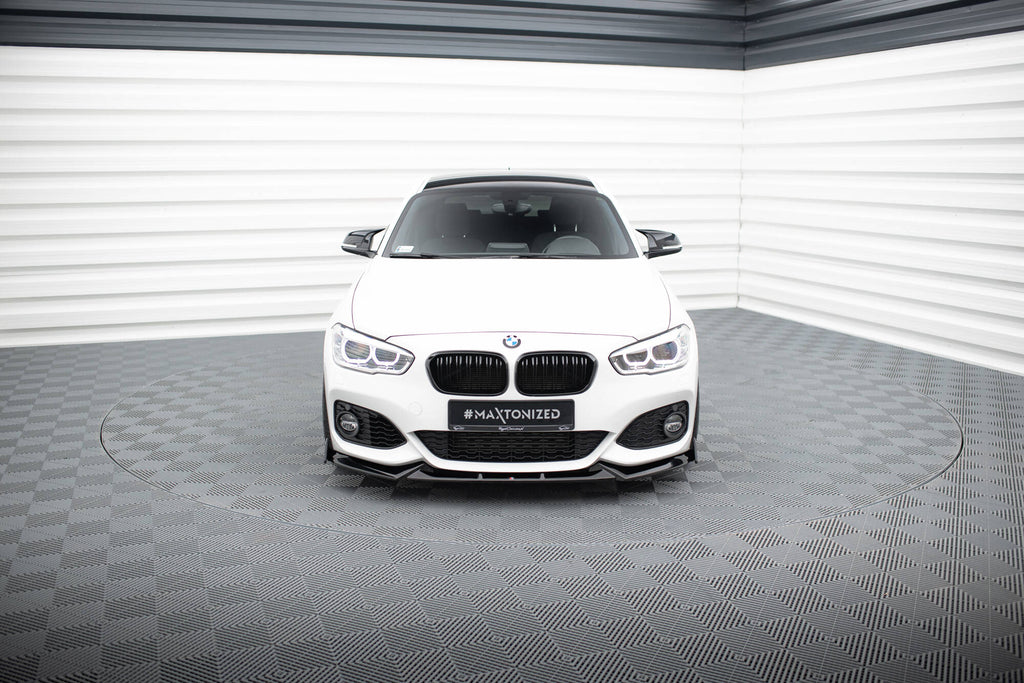 Front Splits V.5 + flapper BMW 1 M-Pack / M140i F20 ansigtsløftning