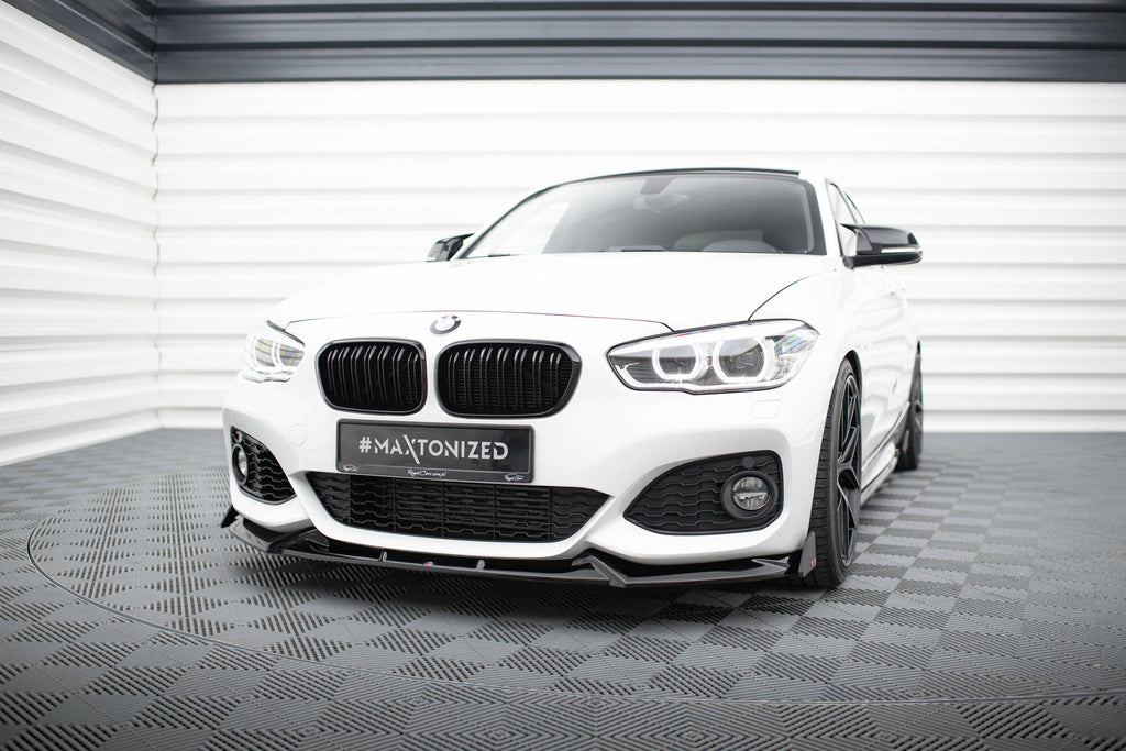 Front Splits V.5 + flapper BMW 1 M-Pack / M140i F20 ansigtsløftning