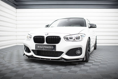 Etuosa jakautuu V.5 + FLAMS BMW 1 M-PACK / M140I F20 Facelift
