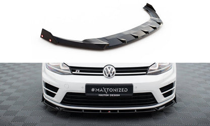 Etuosa jakautuu V.5 + Flaps Volkswagen Golf R / R-Line MK7