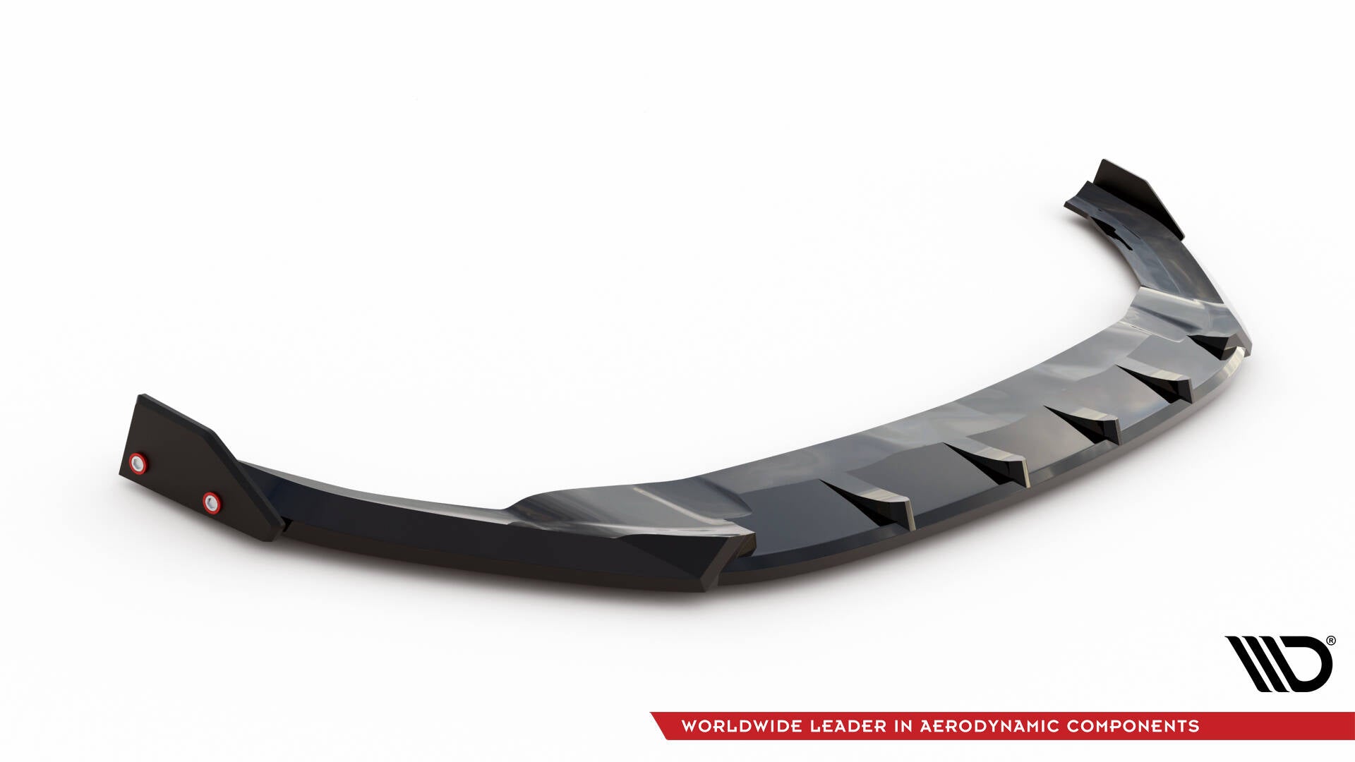 Etuosa jakautuu V.5 + Flaps Volkswagen Golf R / R-Line MK7