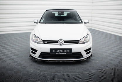 Etuosa jakautuu V.5 + Flaps Volkswagen Golf R / R-Line MK7