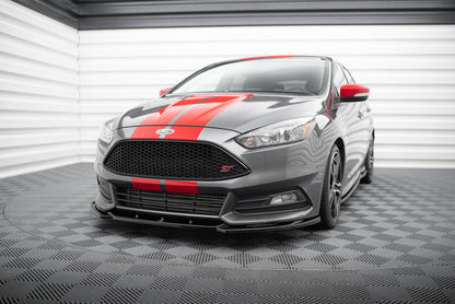 Front splitter v.5 ford focus st mk3 facelift