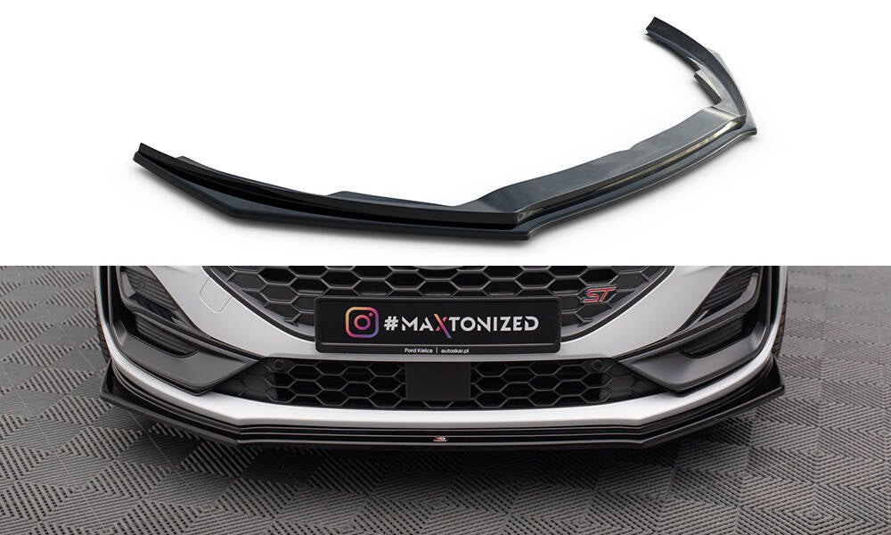 Front splitter v.5 ford focus st / st-line mk4 facelift