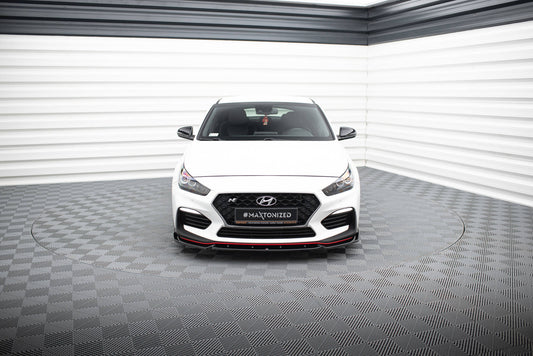 Front splitter v.5 hyundai i30 n mk3 hatchback/ fastback