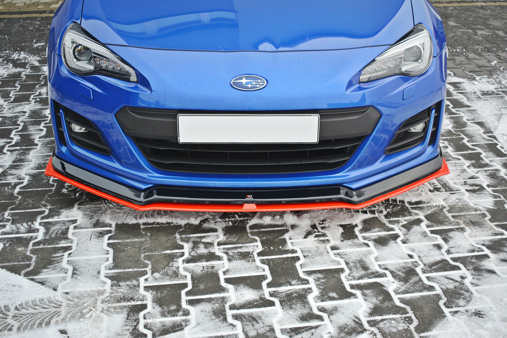 Front splitter v.5 subaru brz mk1 facelift