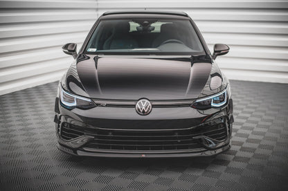 Front splitter v.5 volkswagen golf r mk8
