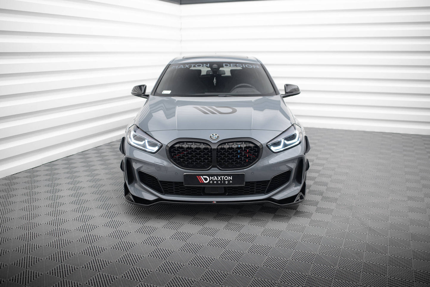 Front splits v.5 For BMW 1 F40 M-Pack / M135i