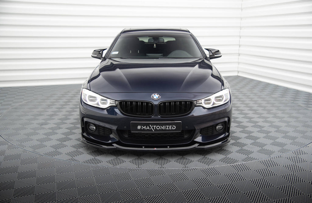 Front splitter v.6 bmw 4 coupe / gran coupe / cabrio m-pack f32 / f36 / f33