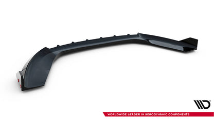 Front splitter v.6 + flaps ford fiesta st mk7 facelift