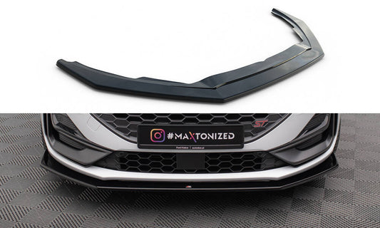 Front splitter v.6 ford focus st / st-line mk4 facelift
