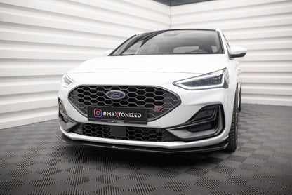 Front splitter v.6 ford focus st / st-line mk4 facelift
