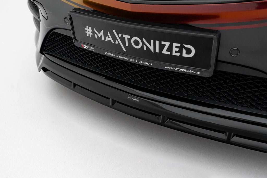 Front splitter v.6 mercedes-benz v-class amg-line w447 facelift
