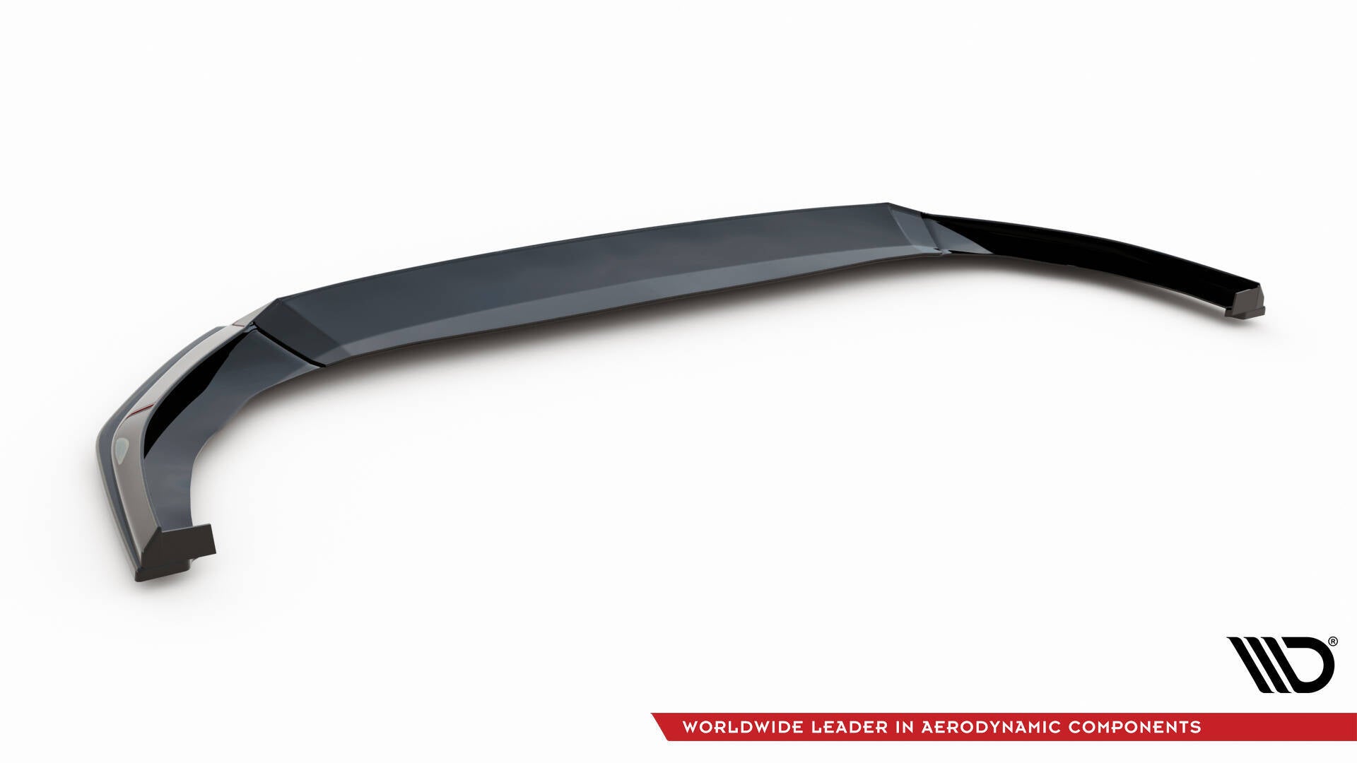 Front splitter v.6 volkswagen golf gti / gte / gtd / r-line mk8