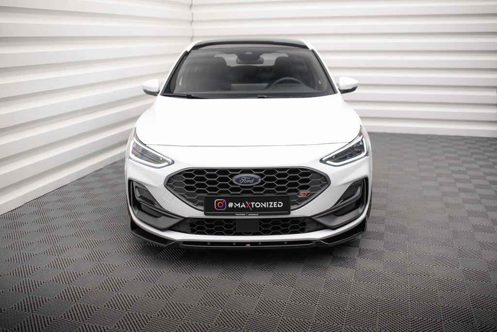 Front splitter v.7 ford focus st / st-line mk4 facelift