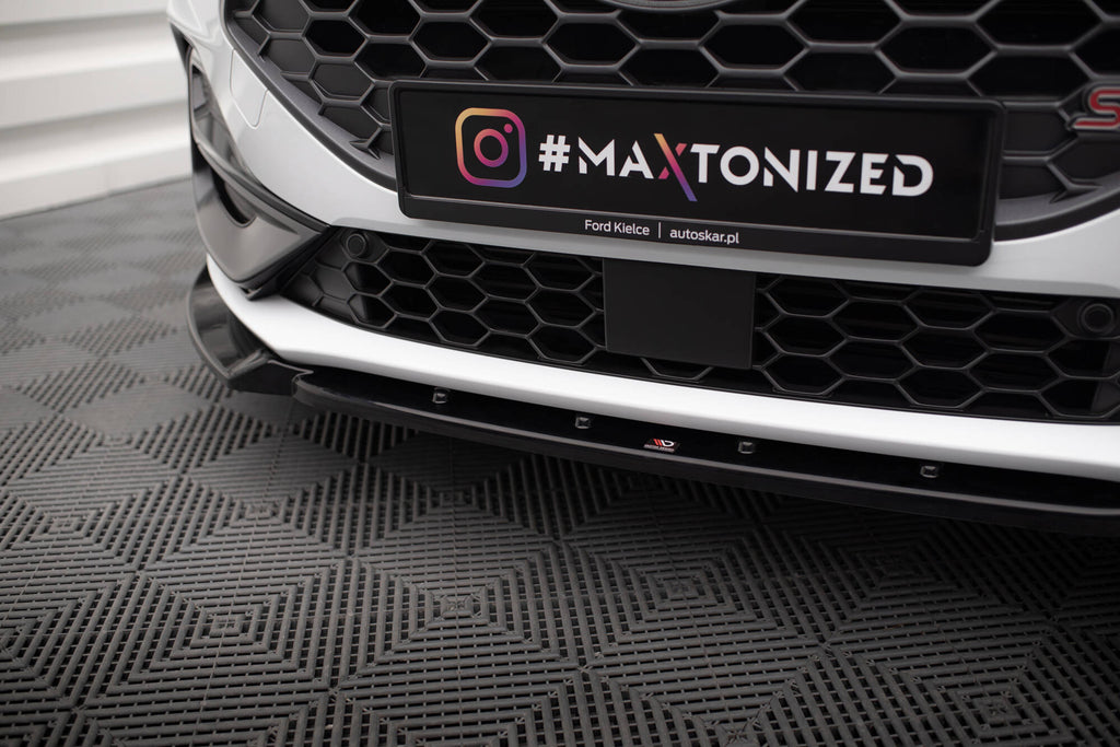 Front splitter v.7 ford focus st / st-line mk4 facelift