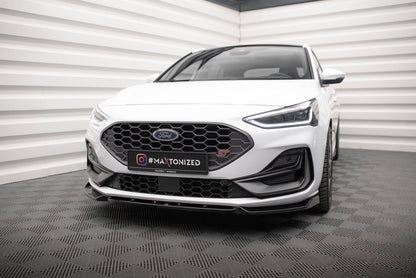 Front splitter v.7 ford focus st / st-line mk4 facelift