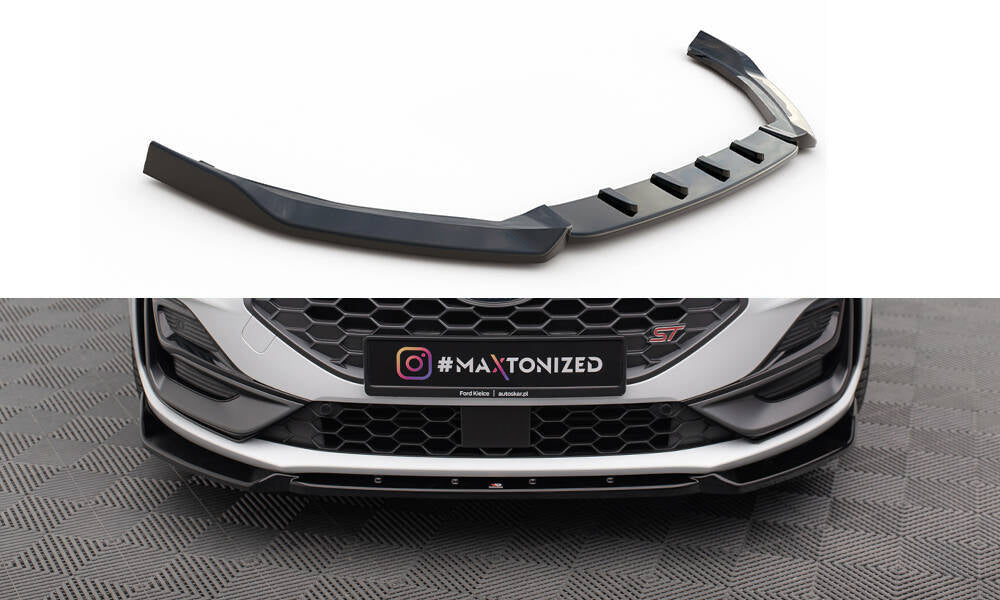 Front splitter v.7 ford focus st / st-line mk4 facelift