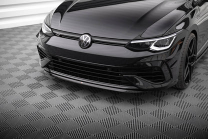 Front splitter v.7 volkswagen golf r mk8