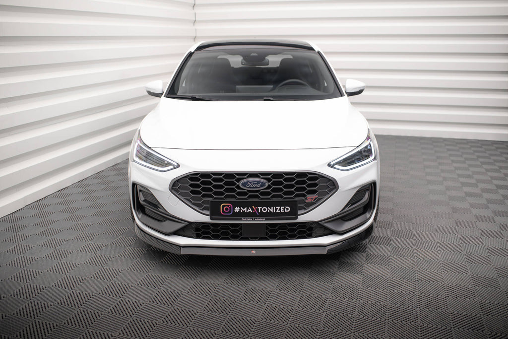 Front splitter v.8 ford focus st / st-line mk4 facelift