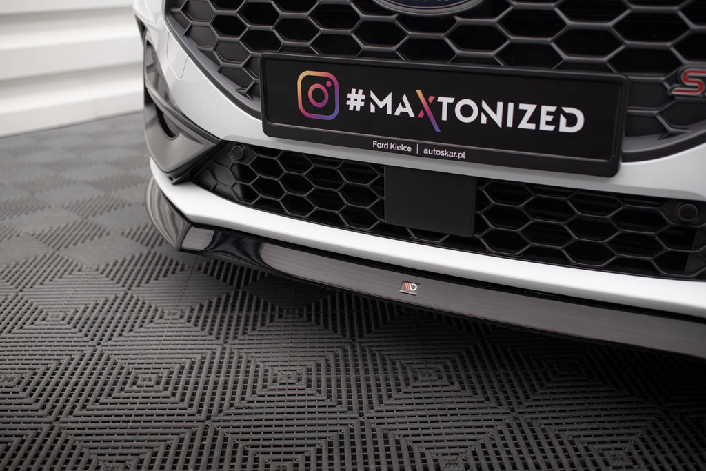 Front splitter v.8 ford focus st / st-line mk4 facelift