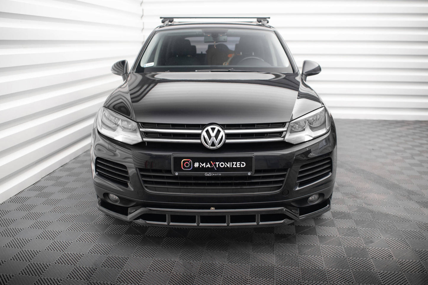 Front splitter volkswagen touareg mk2
